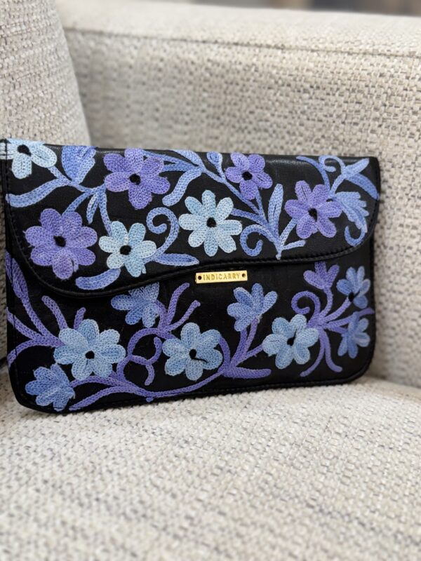 Emberora Wallet - Black & Blue