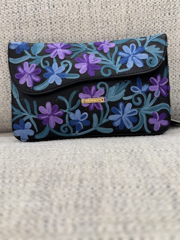 Emberora Wallet - Black & Violet