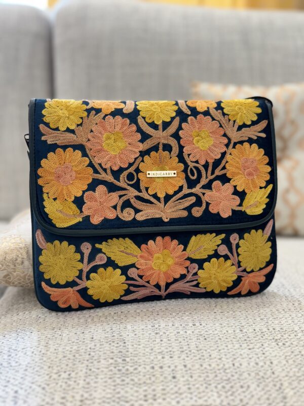 Sleek Sling - Yellow & Peach