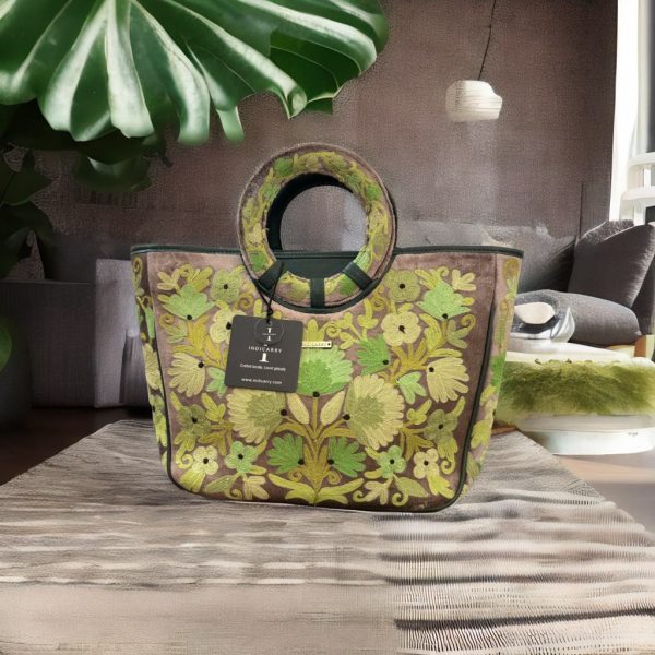 Everyday Elegance Tote - Green - Image 2