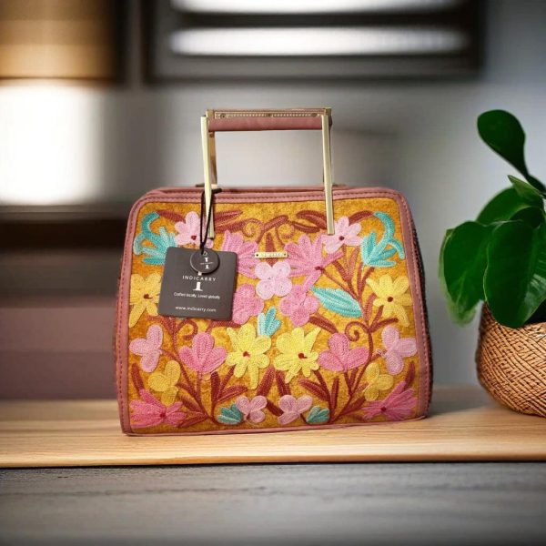 Floral Elegance - Brown