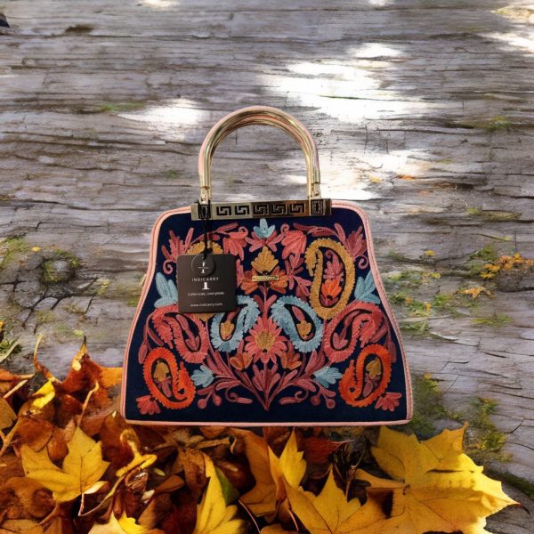 Kashmiri Charm - Blue & Pink - Image 7