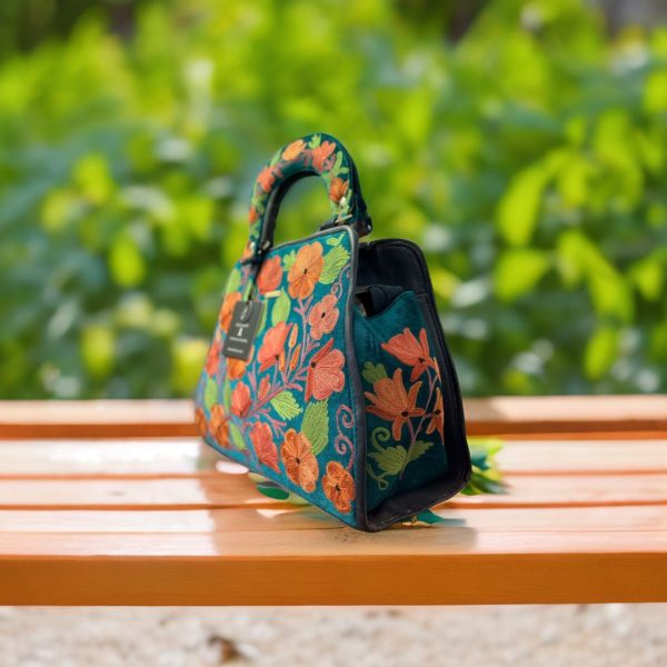 Heritage Handbag - Blue - Image 5