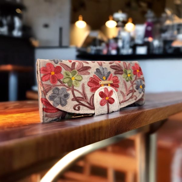 Cultural Chic Wallet - Floral Grey - Image 3