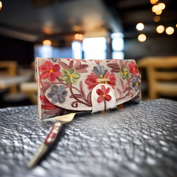 Cultural Chic Wallet - Floral Grey - Image 2