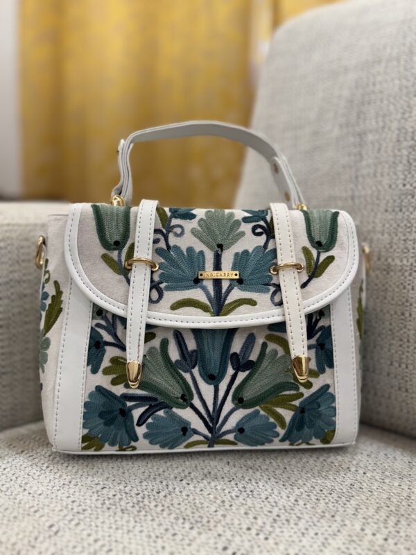 Velvet Aura Sling - White