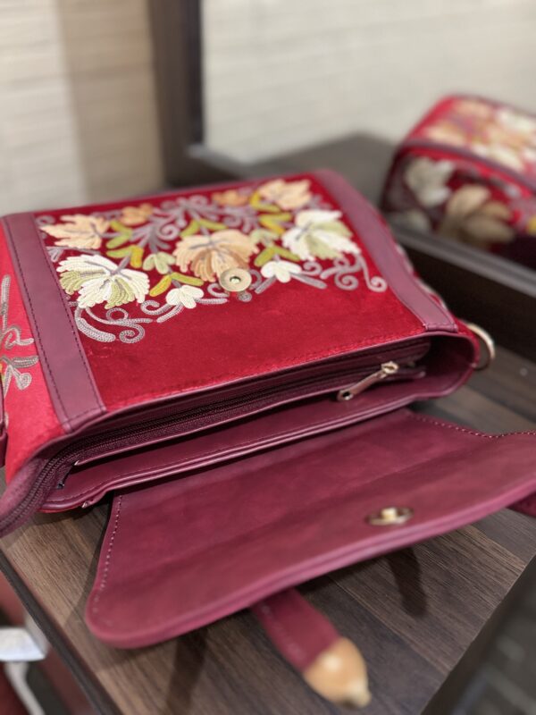 Velvet Aura Sling - Red - Image 4