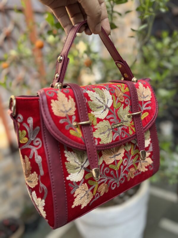 Velvet Aura Sling - Red - Image 2