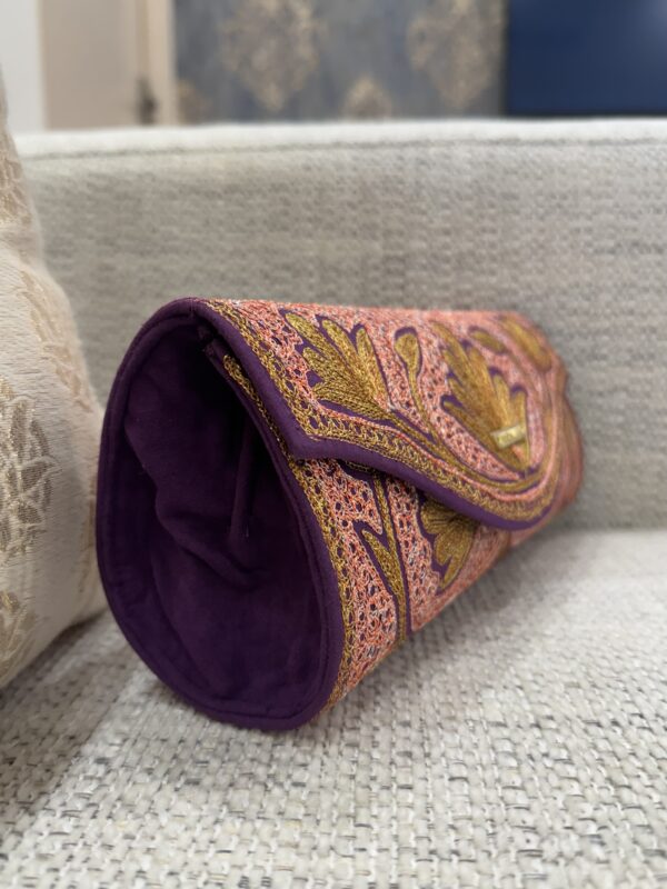 Kashmiri Tilla Work - Purple - Image 2